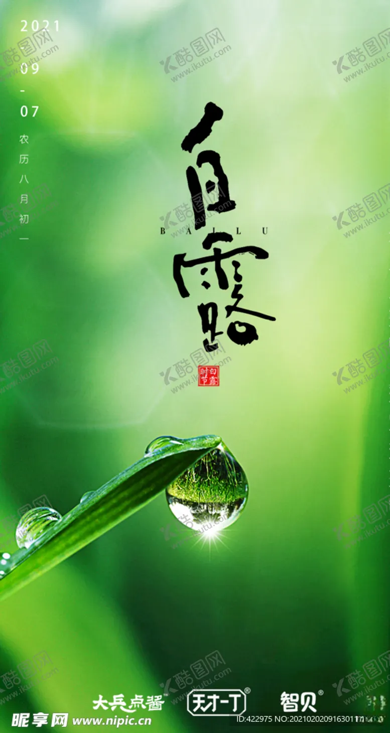 编号：92782803151010213752【酷图网】源文件下载-白露