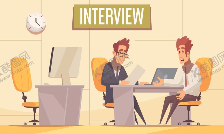 编号：55100810162331032237【酷图网】源文件下载-面试人物