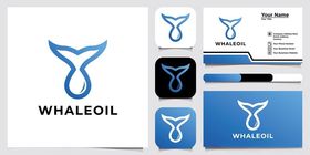 鲸鱼油品牌视觉设计元素