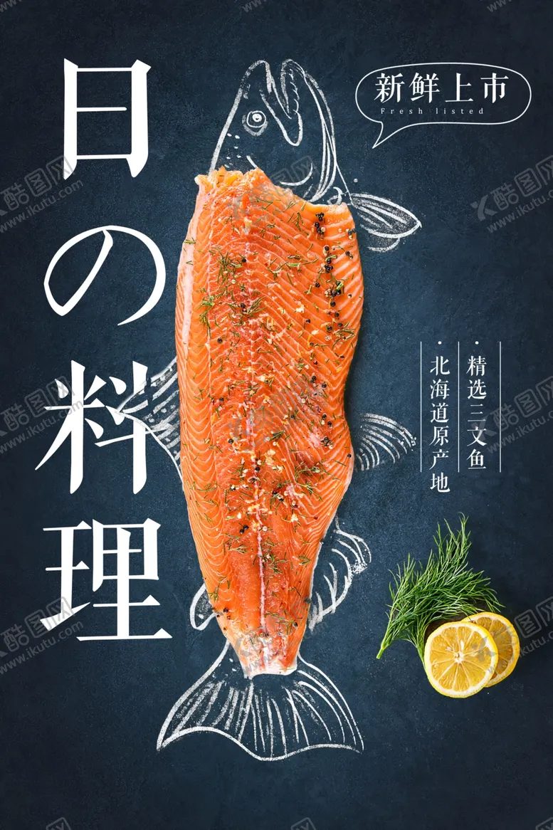 编号：94148705122251365335【酷图网】源文件下载-日式料理美食活动宣传海报素材