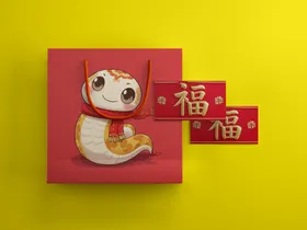 手提袋样机白色子包装