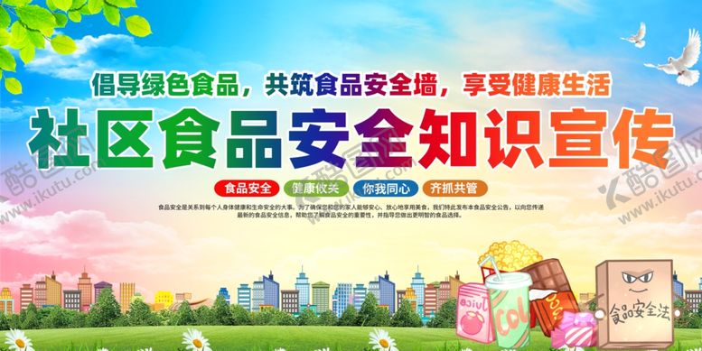 编号：59294210030508096773【酷图网】源文件下载-食品安全知识宣传栏