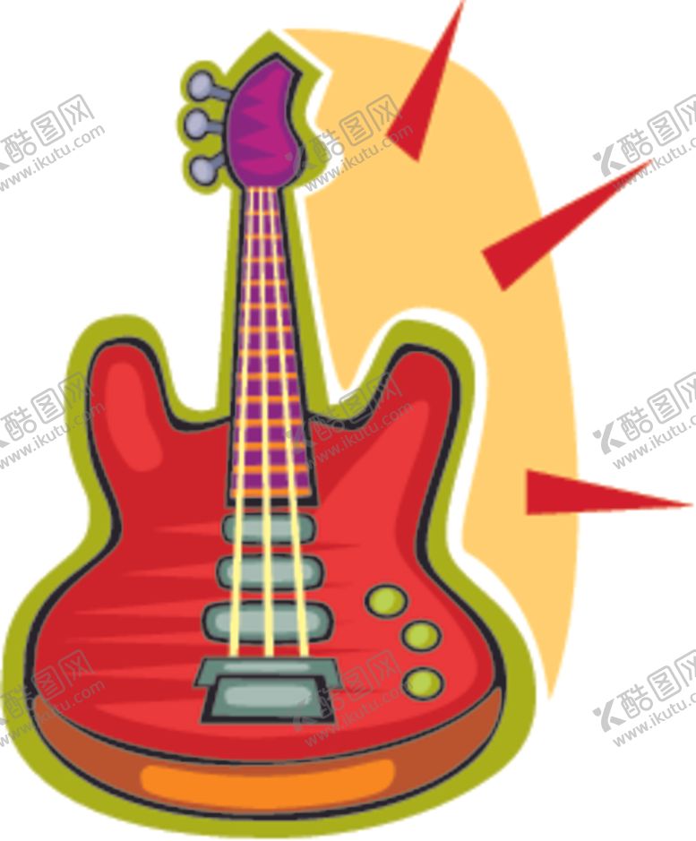 编号：52492809112242101133【酷图网】源文件下载-吉他
