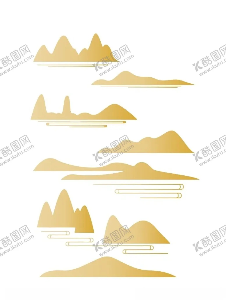 编号：81910402201523518009【酷图网】源文件下载-中式山水元素