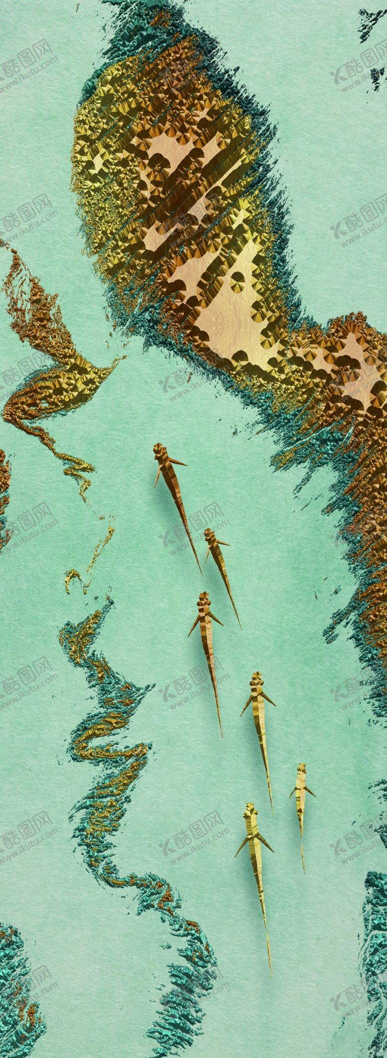 编号：87680010052308499699【酷图网】源文件下载-现代时尚简约玄关装饰画