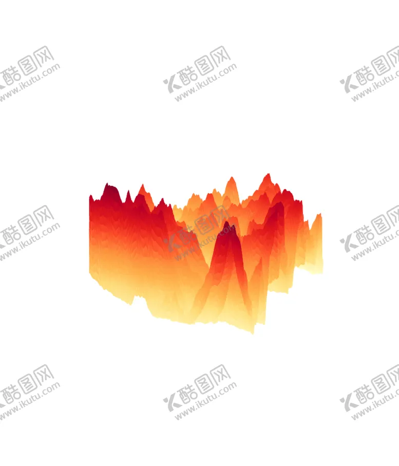 编号：90539004211333463534【酷图网】源文件下载-抽象山峰