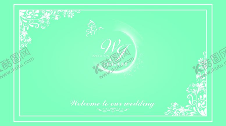 编号：49801910211509262836【酷图网】源文件下载-T蓝简单花纹迎宾背景