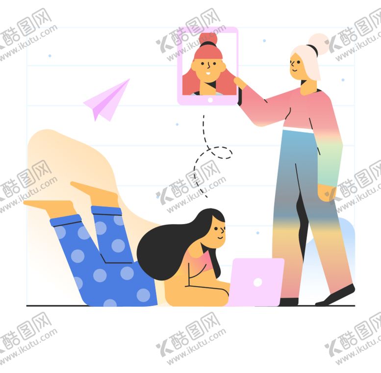 编号：86729210241516381987【酷图网】源文件下载-卡通系列插画图片