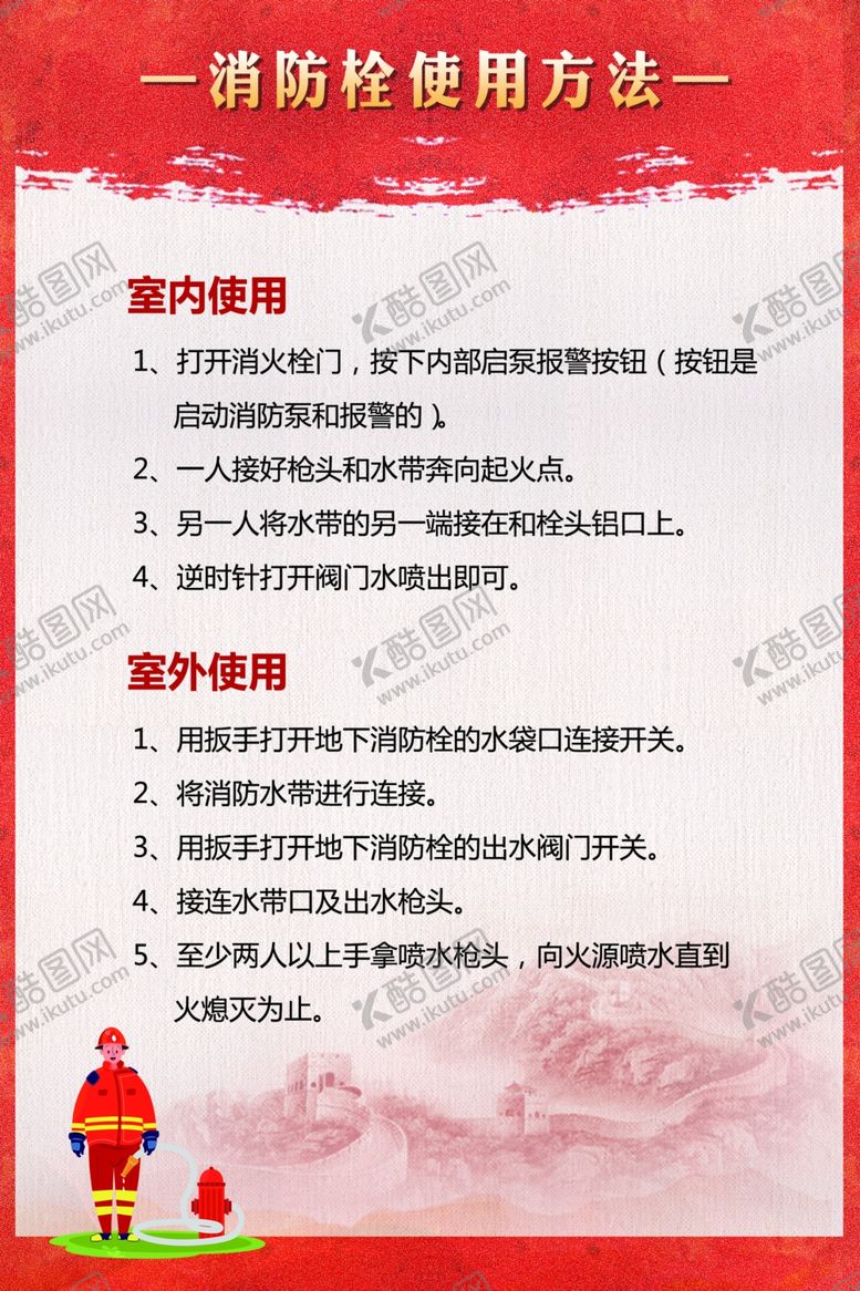 编号：66346809252225226611【酷图网】源文件下载-消防安全知识展板