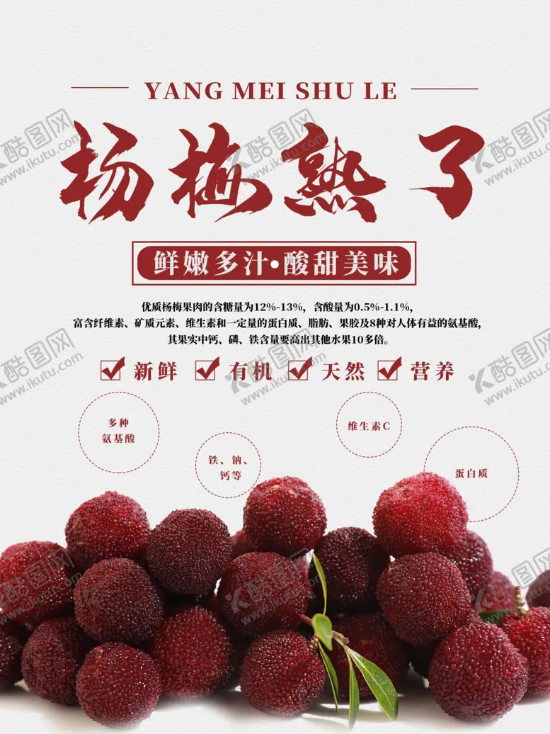 编号：92567506251709281300【酷图网】源文件下载-杨梅熟了