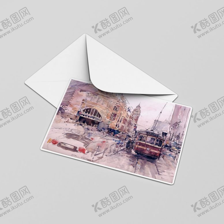 编号：46226810121507577111【酷图网】源文件下载-明信片样机