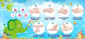 洗手7步法