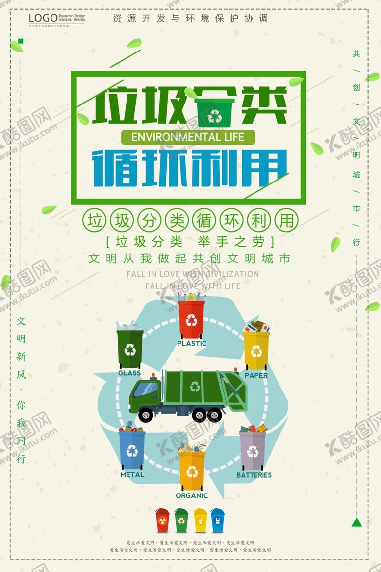 编号：10210804182033089445【酷图网】源文件下载-垃圾分类