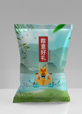 零食袋包装样机