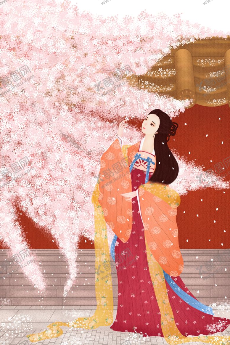 编号：32971605122300142300【酷图网】源文件下载-古风美女