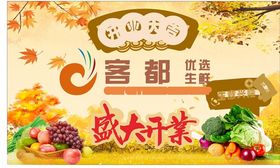 生鲜超市开业大吉