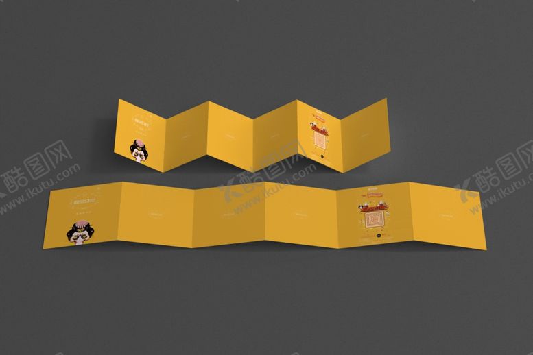 编号：30385309160205231812【酷图网】源文件下载-折页展示样机