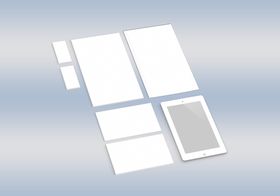 名片样机办公用品贴图办公用品模板贴图