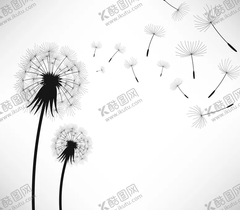 编号：59102609150659244098【酷图网】源文件下载-卡通蒲公英logo图案