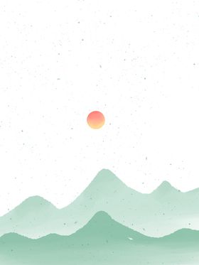 红日背景