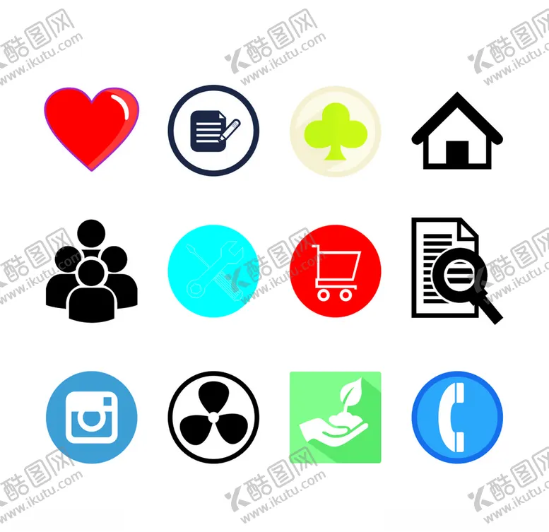 编号：66614909111209509412【酷图网】源文件下载-多样图标