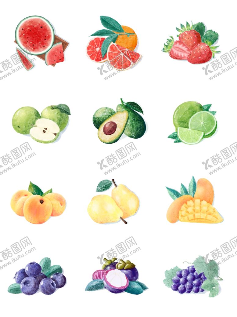 编号：98876509150151356278【酷图网】源文件下载-水果蔬菜