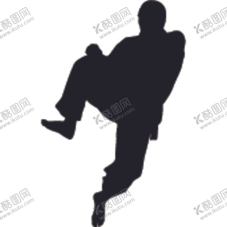 编号：58672904151058363088【酷图网】源文件下载-武术格斗剪影