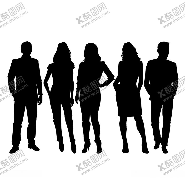 编号：80783711012158244191【酷图网】源文件下载-人物剪影