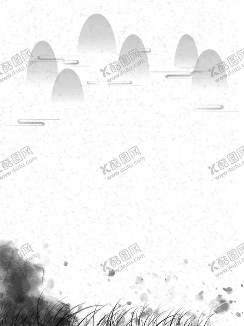 编号：36793106180410472096【酷图网】源文件下载-水墨素材毛笔画素材墨迹素材