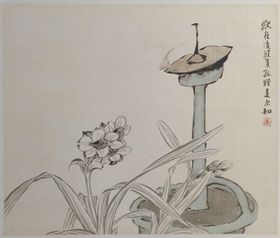 国画花卉植物
