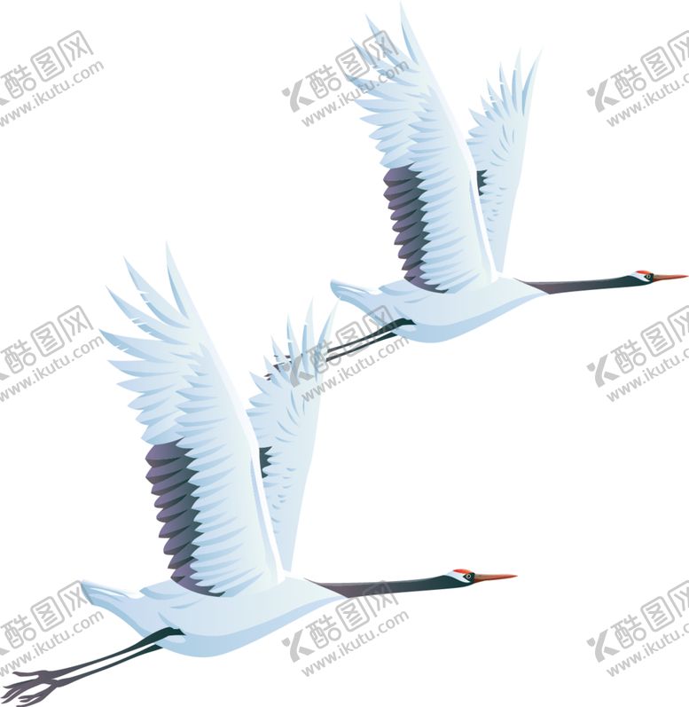 编号：66819006171156355622【酷图网】源文件下载-仙鹤元素