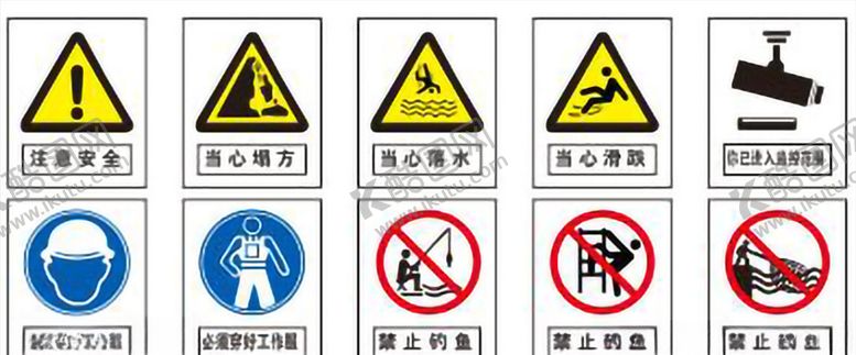 编号：96508907121950138574【酷图网】源文件下载-警示牌