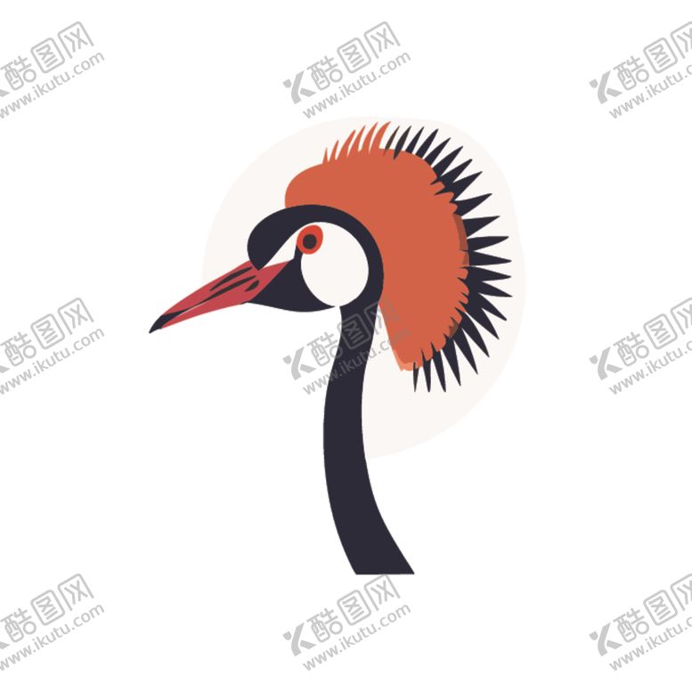编号：56811902151216535063【酷图网】源文件下载-丹顶鹤仙鹤中国风神鸟仙境