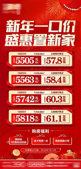 新年一口价盛惠置新家