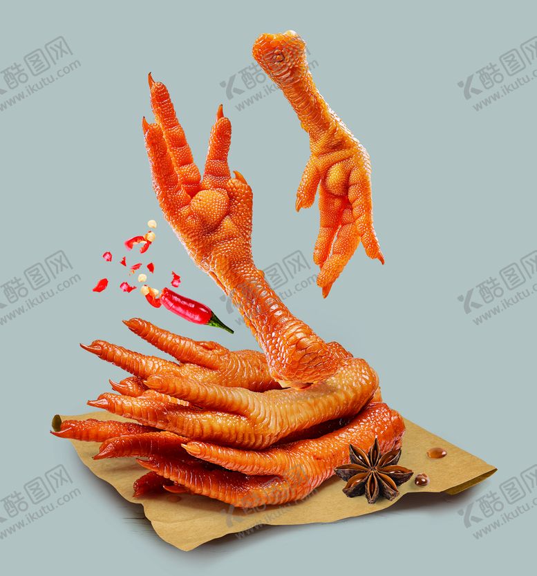 编号：53973110221921525261【酷图网】源文件下载-鸡爪