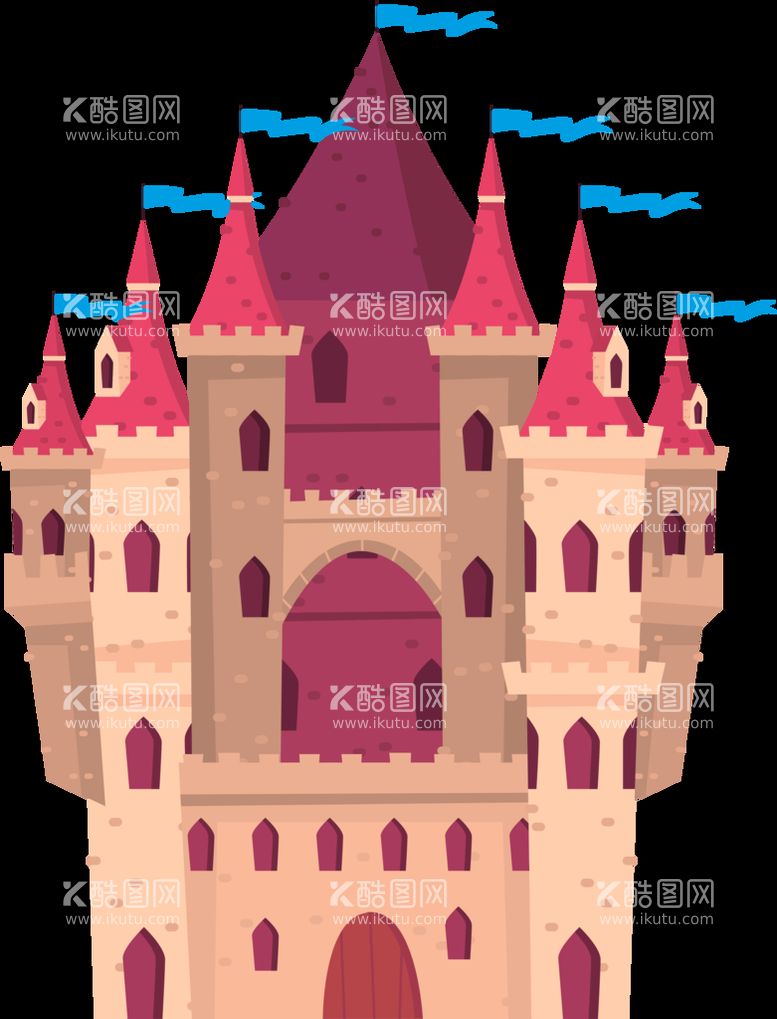 编号：10646910201356342686【酷图网】源文件下载-城堡免抠图