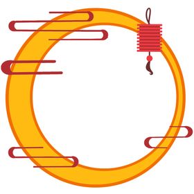 中国风边框式式图案式雕花式屏
