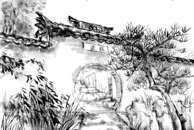 编号：60199105152201109410【酷图网】源文件下载-中国风山水背景