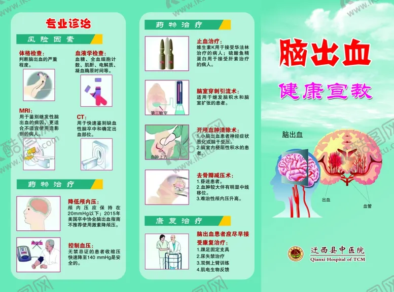 编号：54387905110336529936【酷图网】源文件下载-脑出血健康宣教