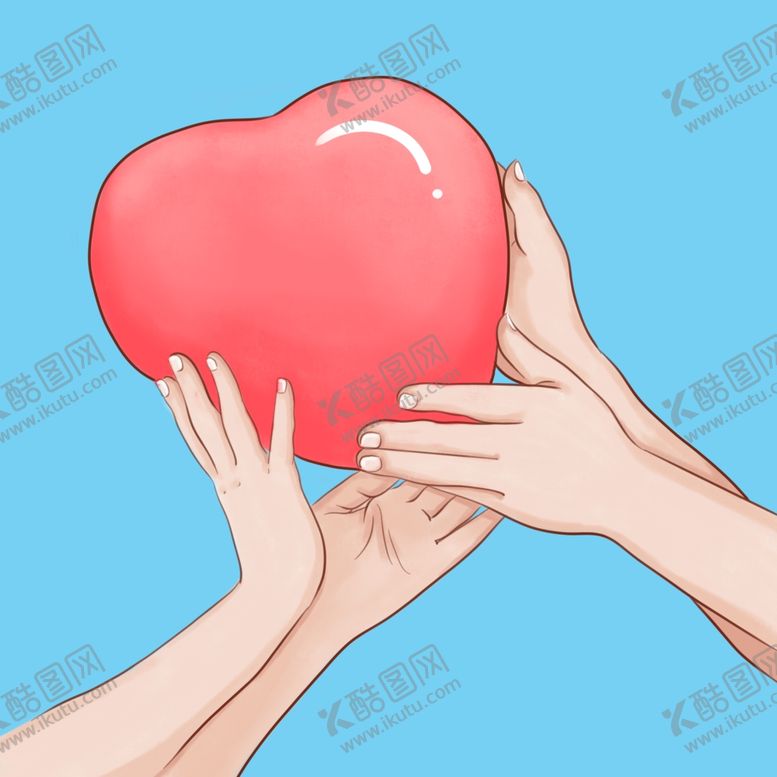 编号：49985410030921116041【酷图网】源文件下载-双手托起爱心
