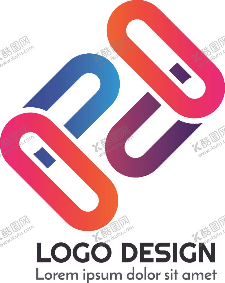 编号：96505907062303452441【酷图网】源文件下载-字母logo