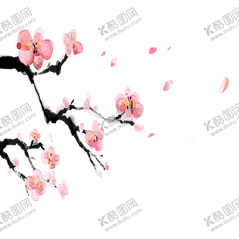 编号：79867407061427005144【酷图网】源文件下载-手绘植物花卉