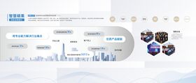 科创企业文化墙背景板