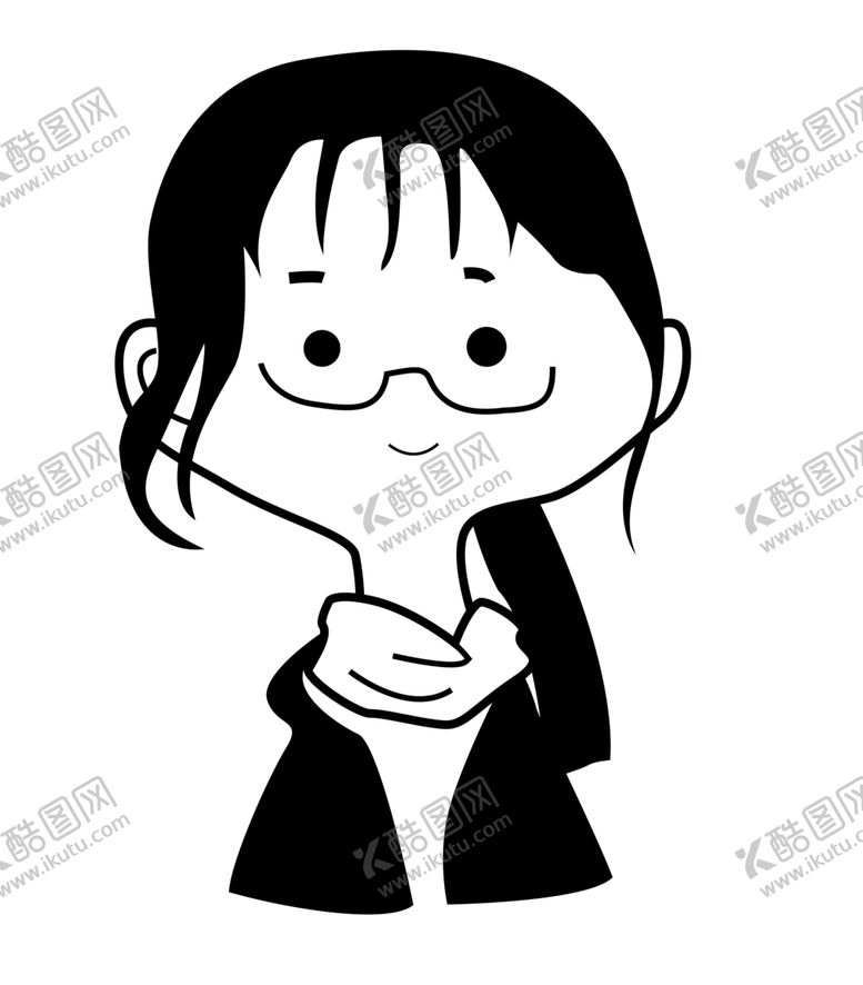 编号：74038706291334475443【酷图网】源文件下载-卡通小孩简笔画