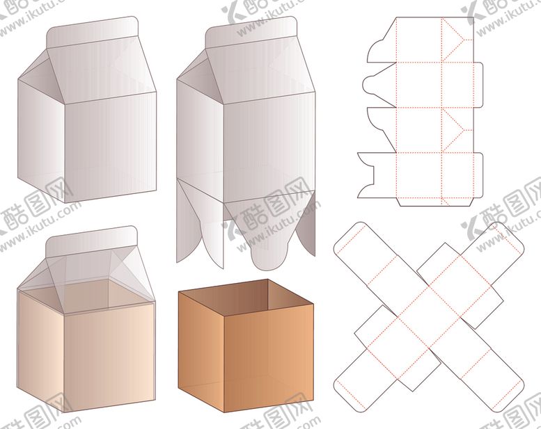 编号：69684809160617463749【酷图网】源文件下载-包装盒刀模