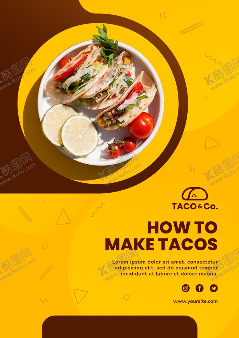 编号：31181710301512447287【酷图网】源文件下载-美食海报