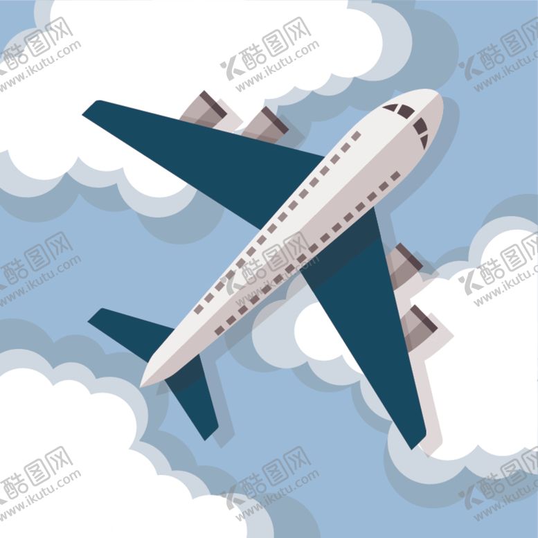 编号：44737910012221459565【酷图网】源文件下载-航空飞机背景