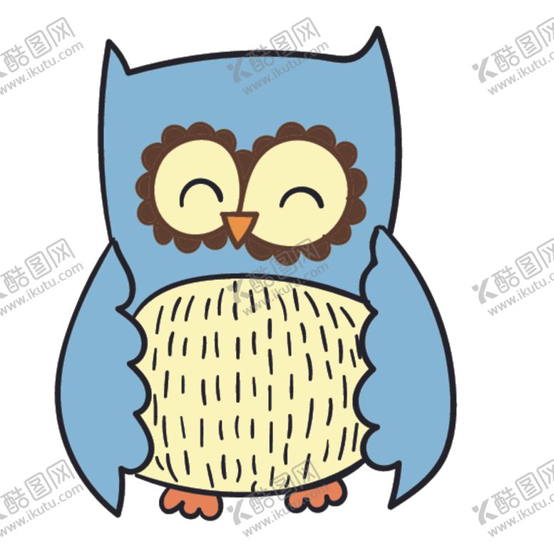 编号：92751309091340019558【酷图网】源文件下载-呆萌可爱创意动物设计