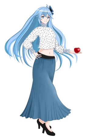 卡通形象礼服服装设计