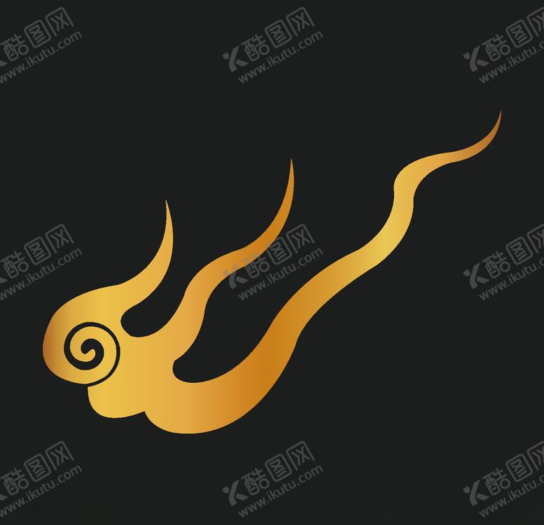 编号：69752407040330134015【酷图网】源文件下载-矢量古典祥云